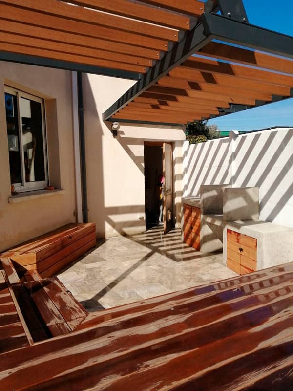 Aménagement cuisine extérieur Le Bouscat