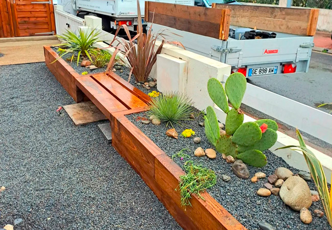 Transformation d'un jardinet - Eysines